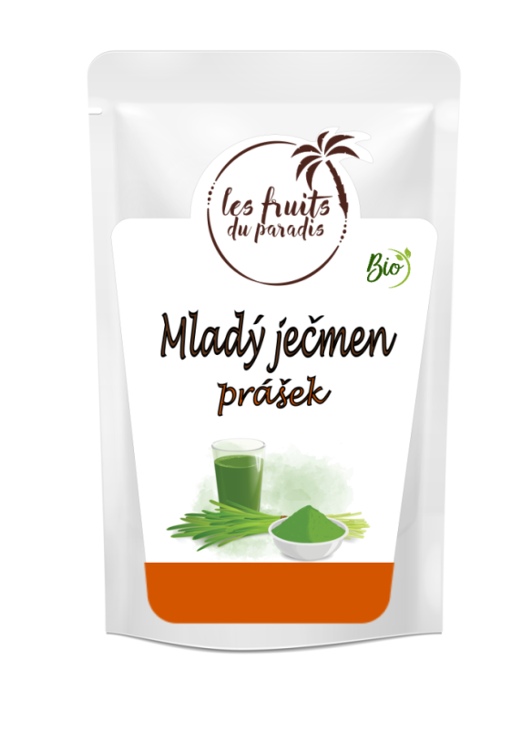 Zelený ječmen prášek BIO 125 g Zelený ječmen prášek BIO 125 g