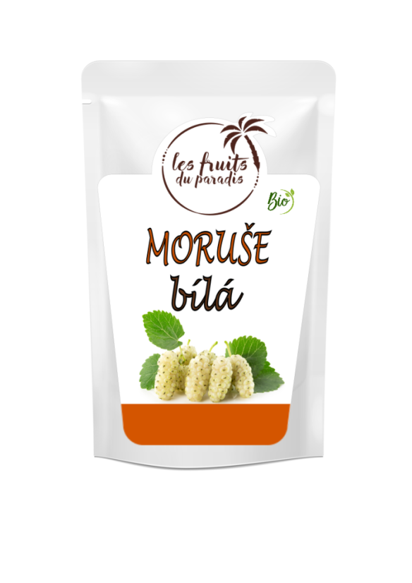 Moruše bílá sušená BIO 100 g Moruše bílá sušená BIO 100 g