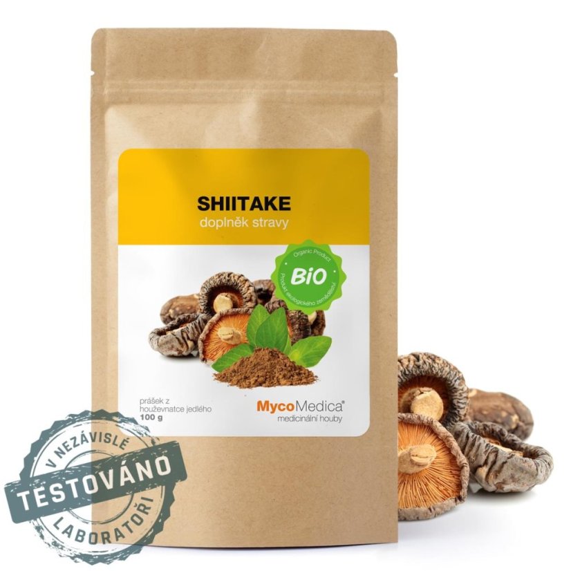 Shiitake prášek BIO 100 g