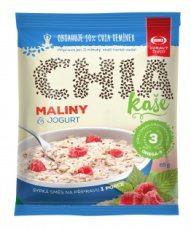 Ovesná chia kaše s malinami a jogurtem 65g , Semix