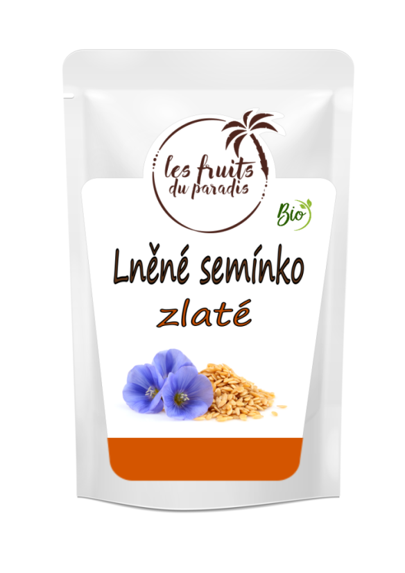 Lněné semínko zlaté BIO 500 g Lněné semínko zlaté BIO 500 g