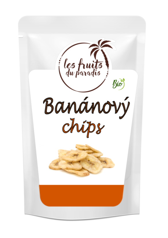 Banánový chips neslazený BIO 1 kg