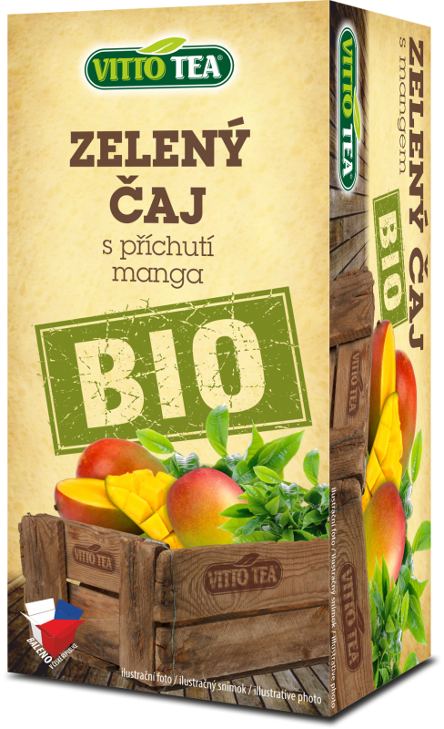 ZELENÝ ČAJ MANGO BIO 30 g