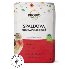 Mouka špaldová polohrubá BIO 1 kg