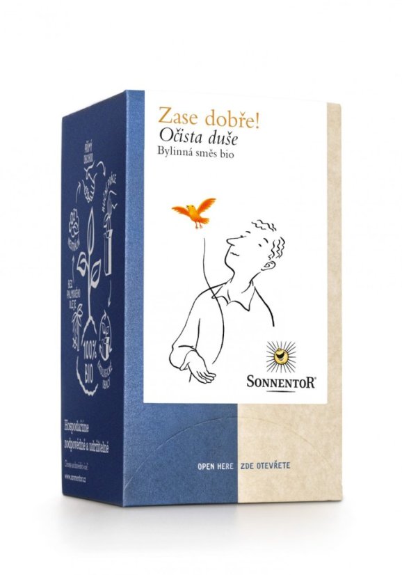 Očista duše - bylinný čaj BIO 27 g