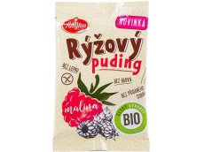 Bio Rýžový puding malinový - bez lepku 40 g Bio Rýžový puding malinový - bez lepku 40 g