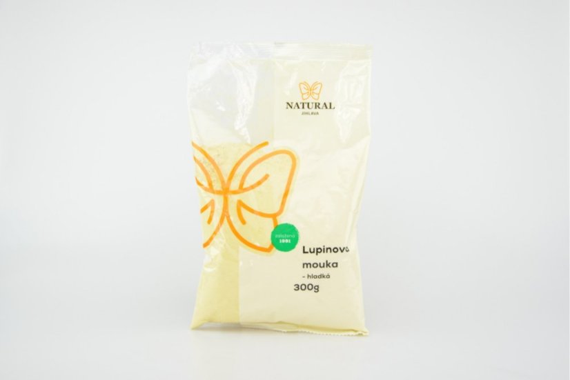 LUPINOVÁ MOUKA  HLADKÁ 300g Natural Jihlava 300 g