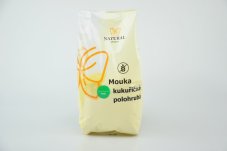 KUKUŘIČNÁ MOUKA POLOHRUBÁ 400g Natural Jihlava 400 g