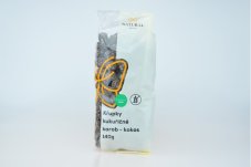 Křupky kukuřičné karobové s kokosem 140 g