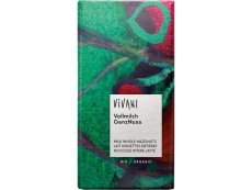 Bio Mléčná čokoláda s lískovými oříšky 100g, VIVANI 100 g