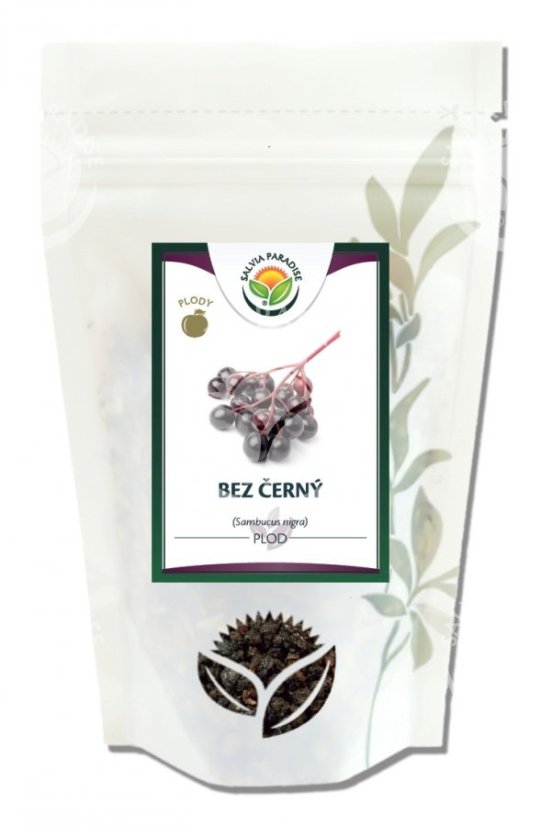 Černý bez - sušený plod , Salvia Paradise 100 g