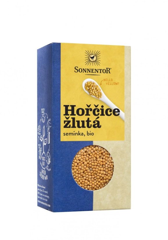 Hořčice žlutá semínka BIO 120 g