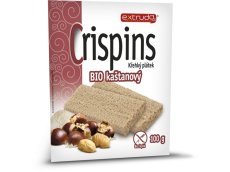 Bio Cereální křehký chléb Crispins kaštanový 2x50g , Extrudo 100 g Bio Cereální křehký chléb Crispins kaštanový 2x50g , Extrudo 100 g