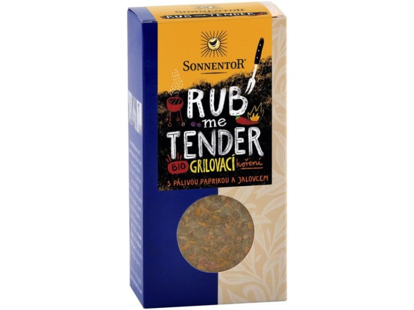 Rub me Tender - grilovací koření na maso BIO (pikantní) 60 g