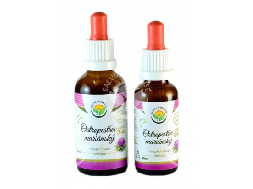 Ostropestřec mariánský AF tinktura 50 ml, SALVIA PARADISE
