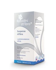 Koloidní stříbro 500 ml - Plastové lahve / 50 ppm,