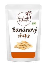 Banánový chips neslazený BIO 500 g Banánový chips neslazený BIO 500 g