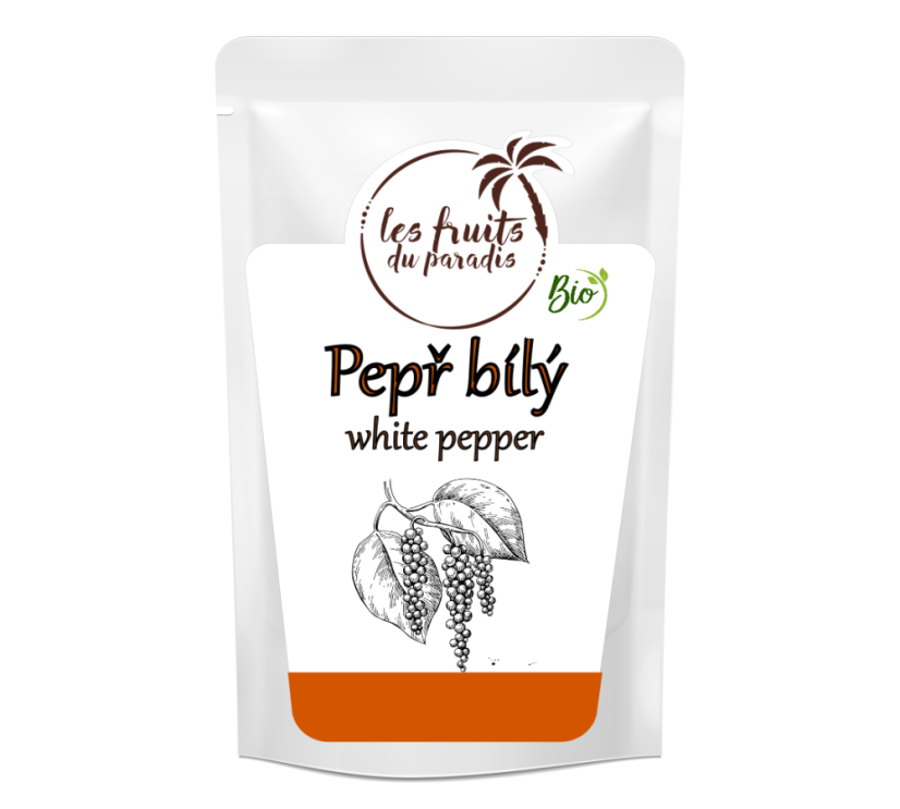 Pepř bílý celý BIO 125 g Pepř bílý celý BIO 125 g