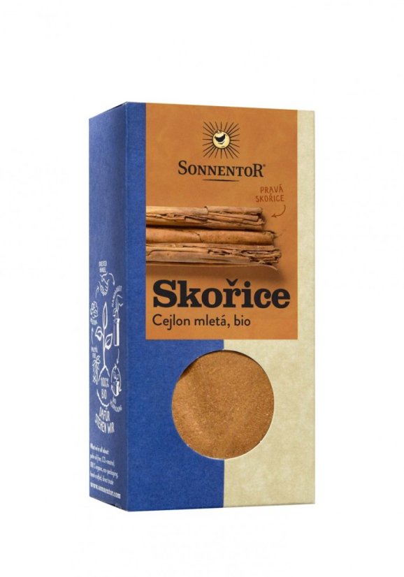 Skořice BIO mletá Ceylon 40 g