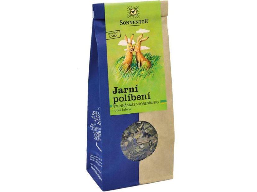 Jarní políbení bylinná směs sypaná BIO 80 g Jarní políbení bylinná směs sypaná BIO 80 g