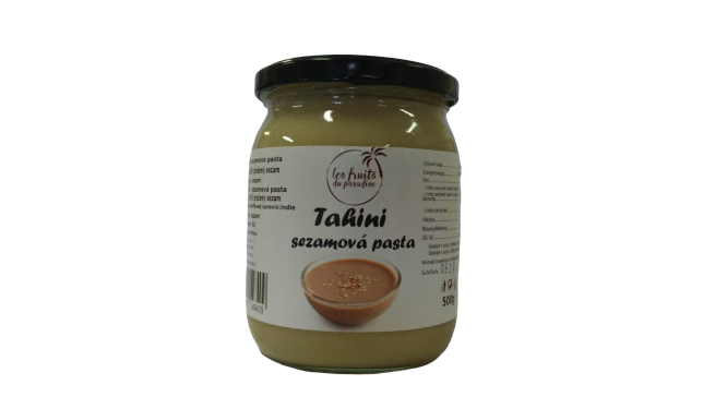 Tahini sezamová pasta 500 g Tahini sezamová pasta 500 g
