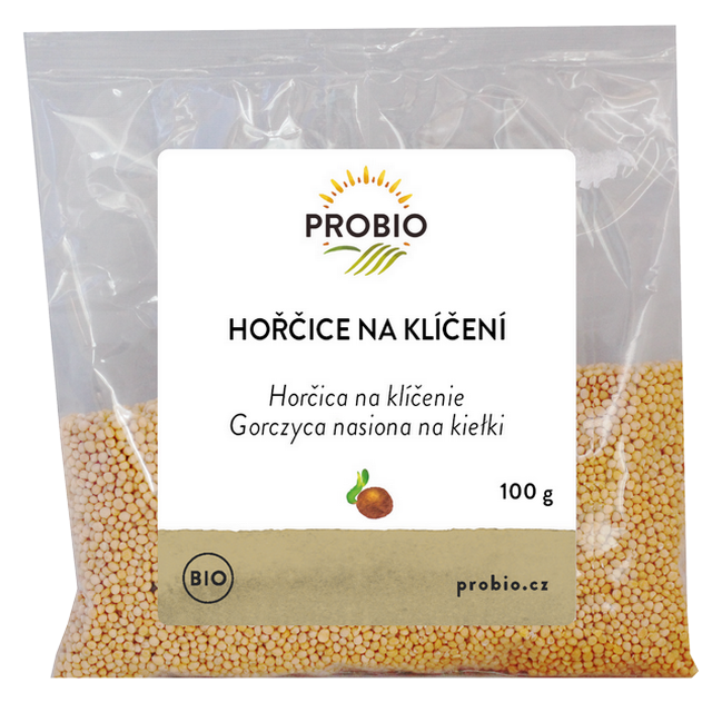 HOŘČICE NA KLÍČENÍ BIO 100 g