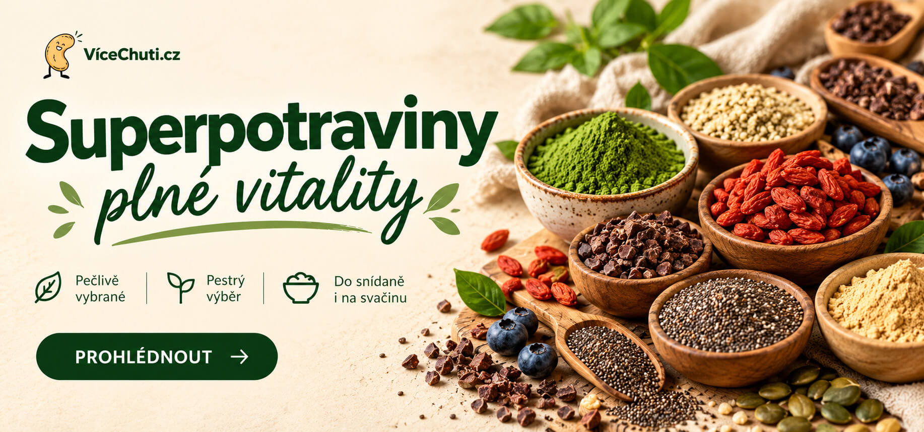 Superpotraviny plné vitality