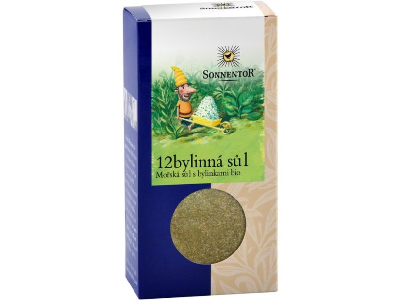 12-bylinná sůl s bylinkami BIO 120 g