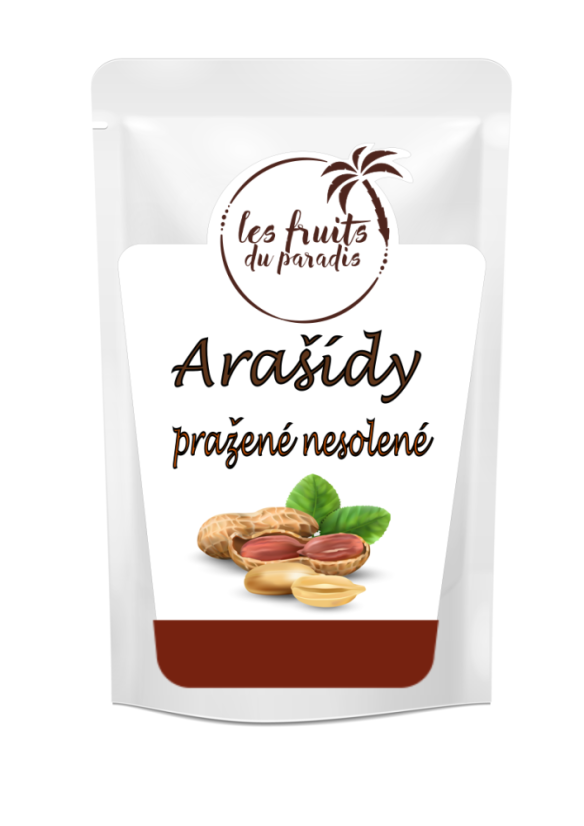 Arašídy pražené nesolené 38/42 1 kg Arašídy pražené nesolené 38/42 1 kg