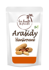 Arašídy blanšírované RAW BIO 200 g Arašídy blanšírované RAW BIO 200 g