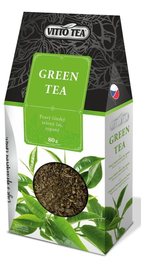 Green Tea sypaný čaj ČAJ 80 g , Vitto Tea