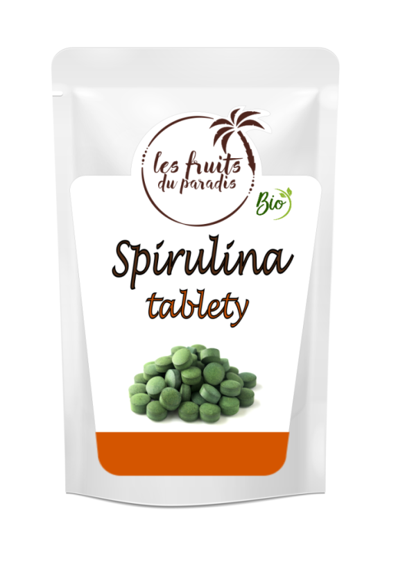 Spirulina tablety 500 mg BIO 125 g Spirulina tablety 500 mg BIO 125 g