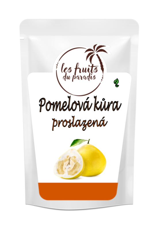 Proslazená pomelová kůra 1 kg Proslazená pomelová kůra 1 kg
