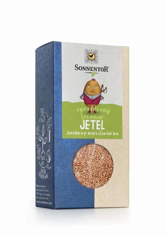 Jetel semínka k nakličování BIO 120 g
