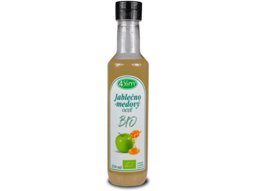 BIO Jablečno-medový ocet 250 ml 4Slim