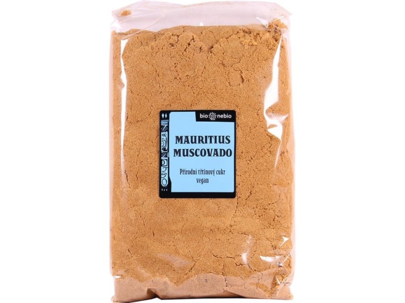 Přírodní třtinový cukr Muscovado 1 kg Přírodní třtinový cukr Muscovado 1 kg