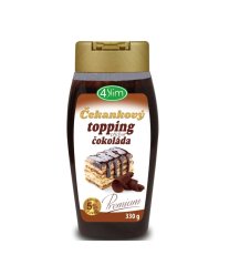 ČEKANKOVÝ TOPPING PŘÍCHUŤ ČOKOLÁDA 330 g 4Slim