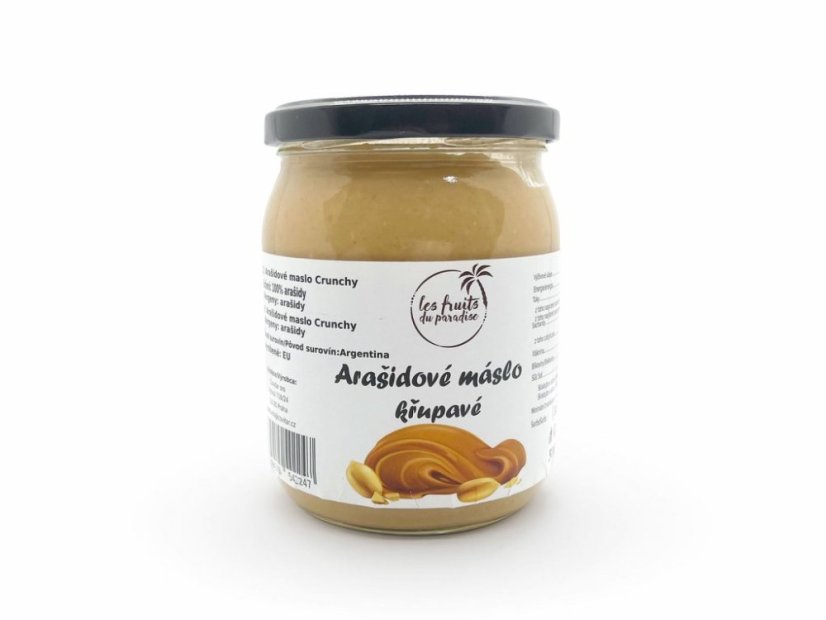 Arašídové máslo Crunchy 900 g
