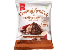 Ovesný hrníček s jablky a skořicí 70 g Ovesný hrníček s jablky a skořicí 70 g