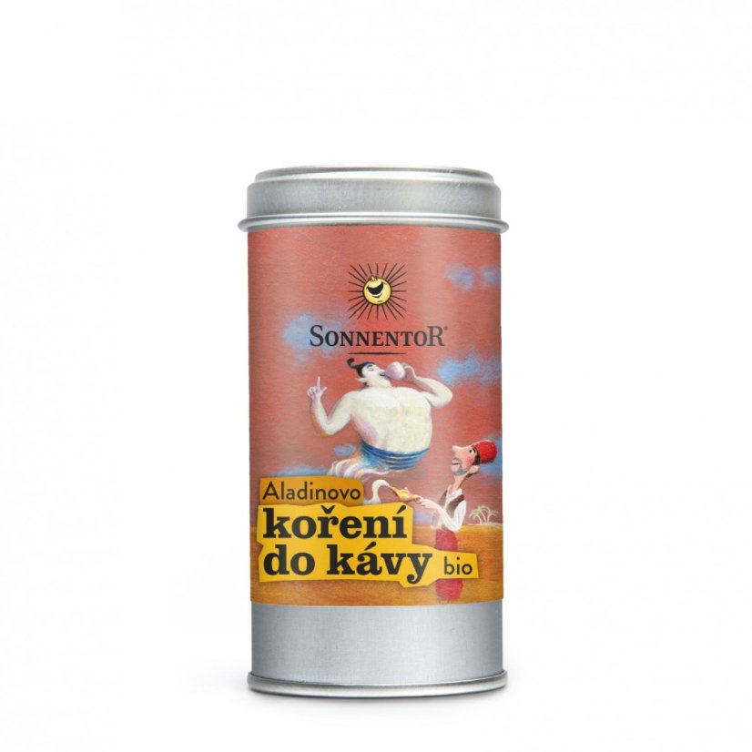 Aladinovo koření do kávy BIO -dóza 35 g