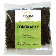 Kapky čokoládové BIO 100 g