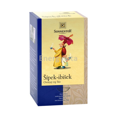 Šípek - ibišek ovocný čaj BIO 54 g