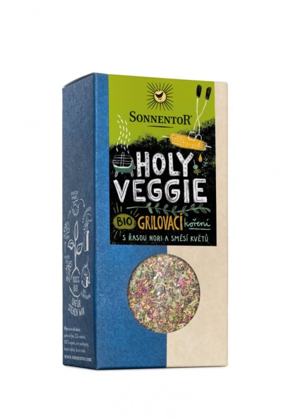 Holy Veggie - grilovací koření BIO pro vegetariány a vegany 30 g