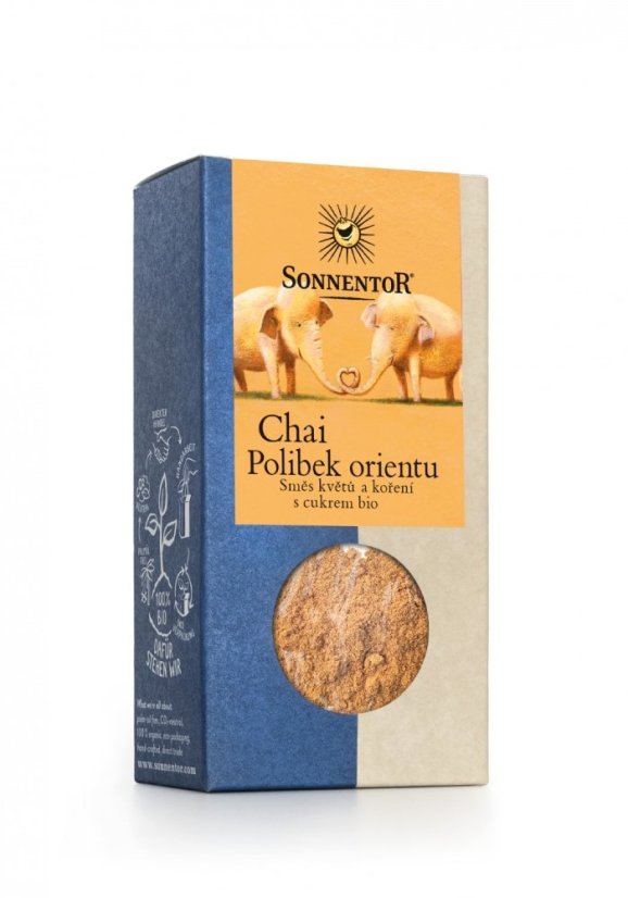 Chai polibek Orientu - směs květů a koření s cukrem BIO 70 g
