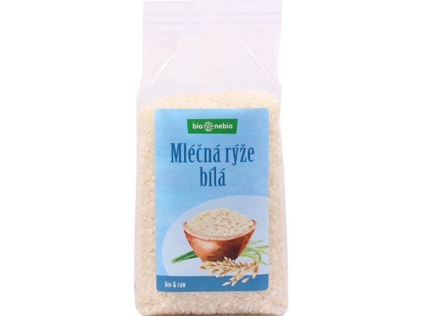 BIO Rýže mléčná bílá 500 g