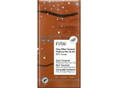 Bio hořká čokoláda s karamelem a solí 80g, VIVANI 80 g Bio hořká čokoláda s karamelem a solí 80g, VIVANI 80 g