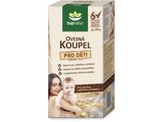Ovesná koupel pro děti 6 x 25g, TOPNATUR 300 g