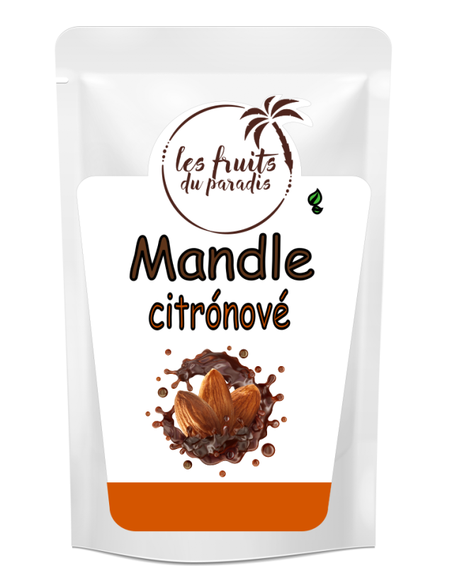 Mandle v čokoládě citrónové 500 g Mandle v čokoládě citrónové 500 g