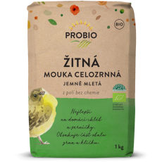 Mouka žitná celozrnná jemně mletá BIO 1 kg