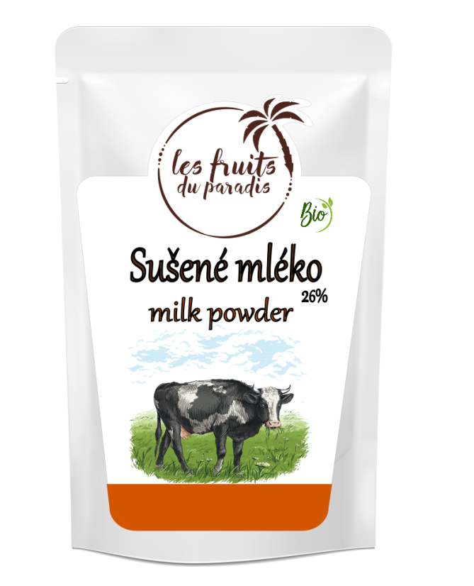 Sušené mléko 26 % tuku BIO 1 kg Sušené mléko 26 % tuku BIO 1 kg